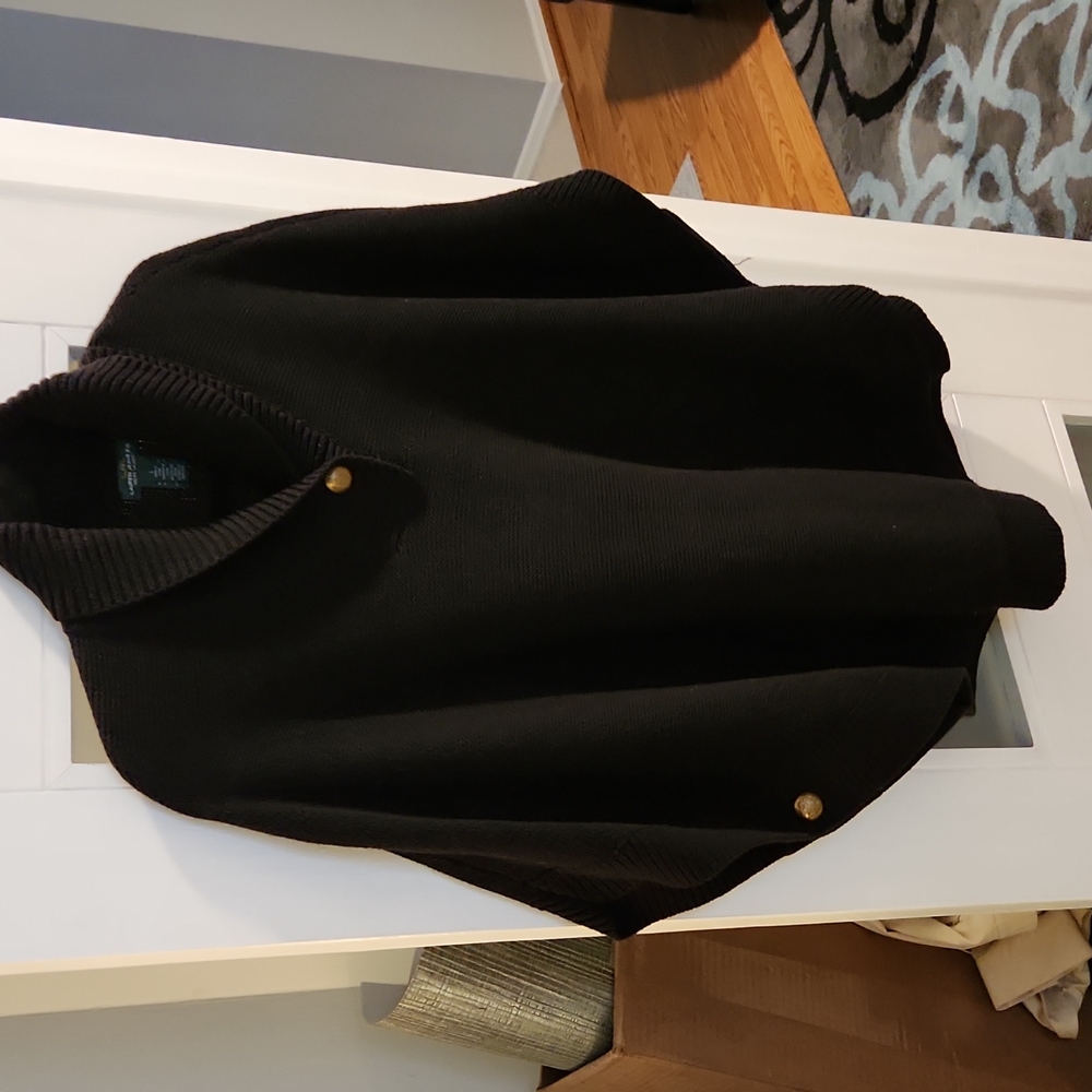 Vintage Ralph pullover cape